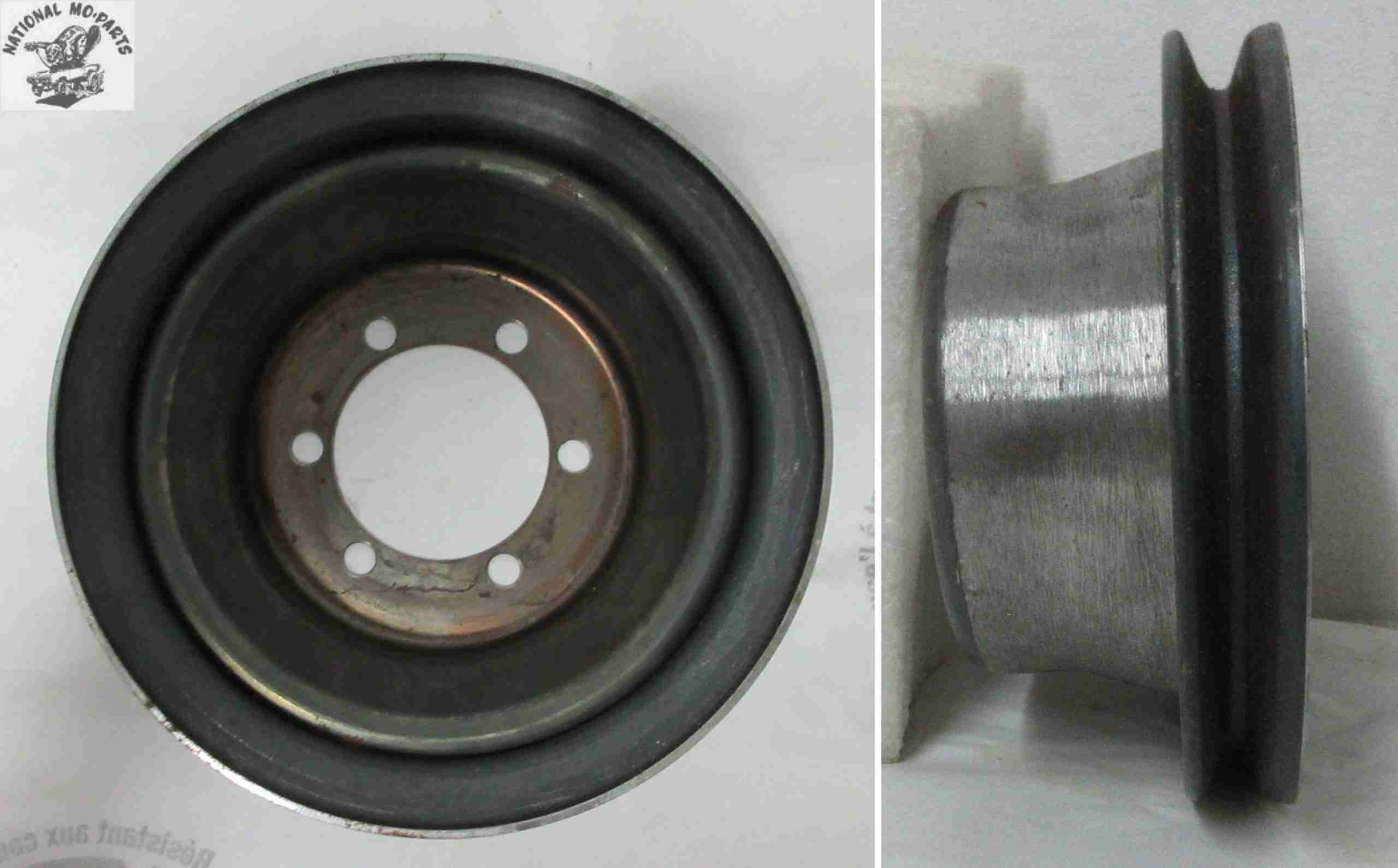1969-71 Hemi Crank Pulley Without Power Steering