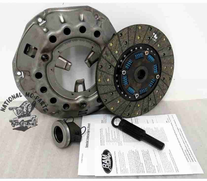 11"x1-3/16"-18 Spline Ram OEM Replacement Clutch Pressure Plate & Disc Set-Borg & Beck