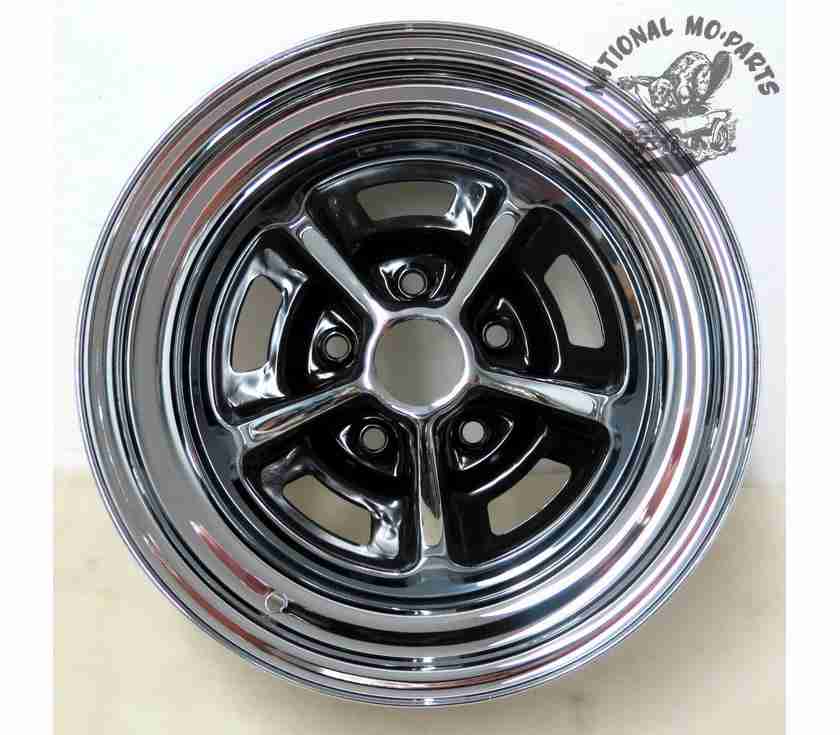15x7 All Chrome Magnum 500 Wheel/Rim-Repro