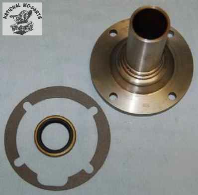 1966-7 4 Speed Front Bearing Billet Steel Retainer, 18 Spline, 4.354" O.D. 3.70" B.C.