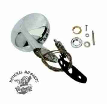 1970-74 Duster, 71-72 Demon, 73-74 Dart Sport & all 75-76 A-Body Models Left Remote Control Mirror-Repro