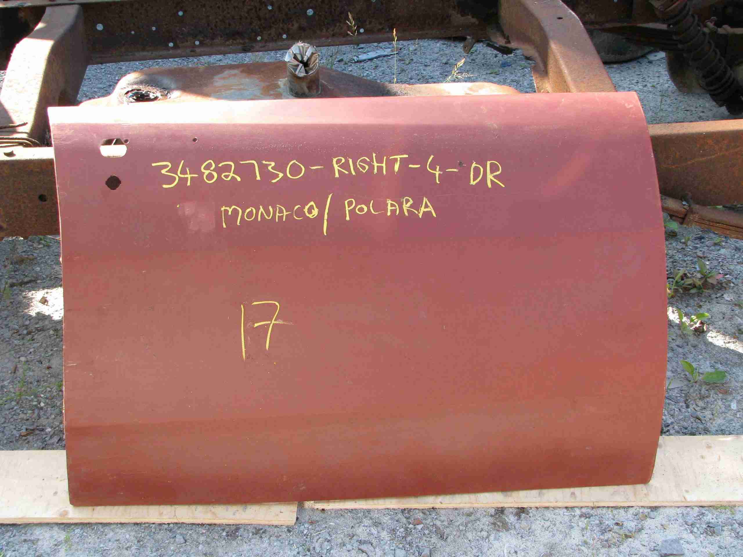 1971 Dodge 4DR RH Front Door Skin