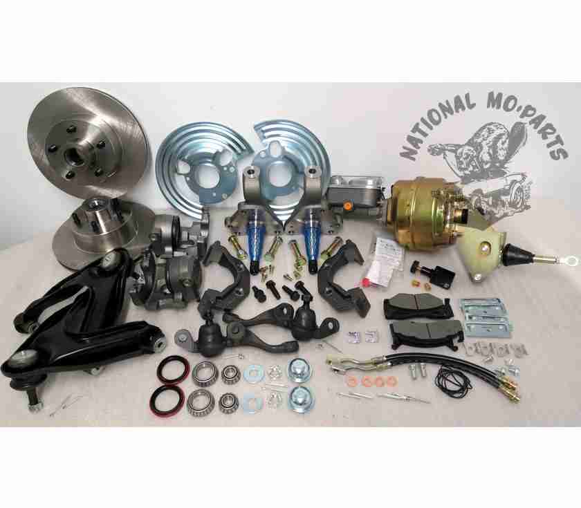 1960-76 A-Body Power Disc Brake Conversion Kit-Repro