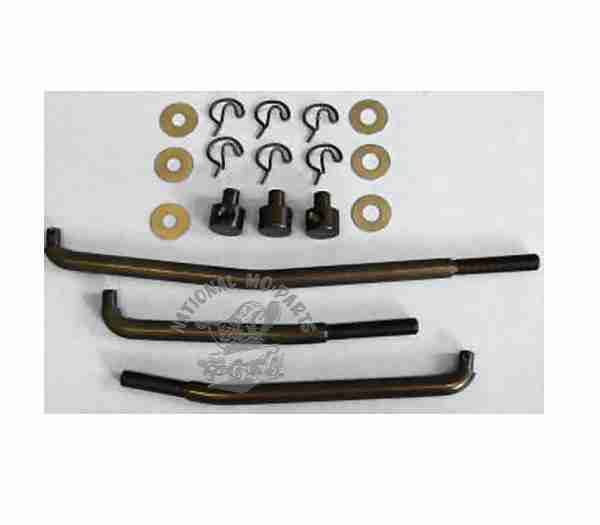 1963(LATE)-69 B Body & 66-68 C Body A833 4 Spd Manual Shifter Linkage Rod Set