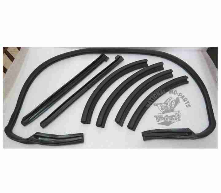1964-65 B Body Convertible Top Weatherstrip Kit-Repro