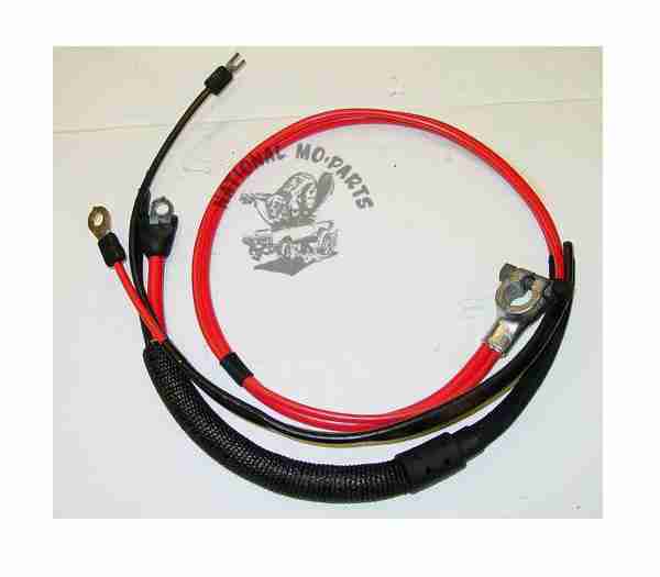 1966-67 B Body Big Block Positive Battery Cable