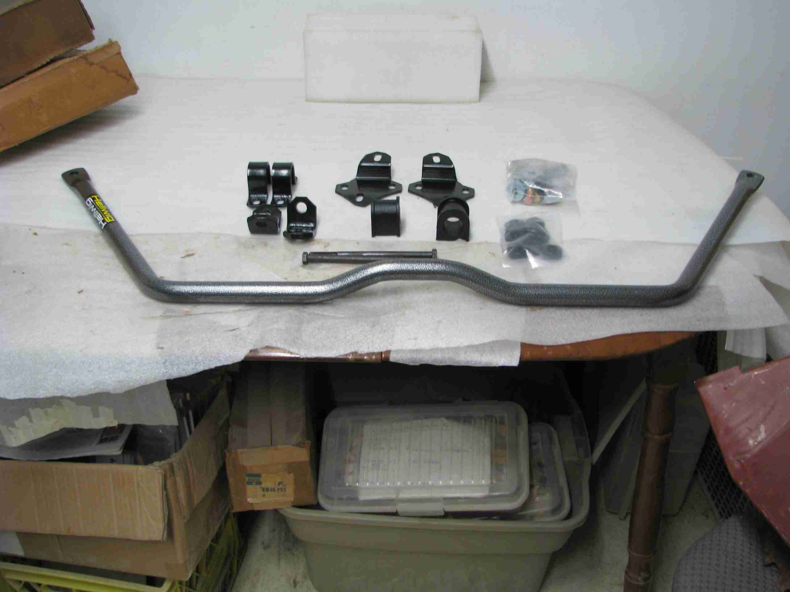 1967-72 A-Body Hellwig 1 1/8" Dia. Front Sway Bar Kit