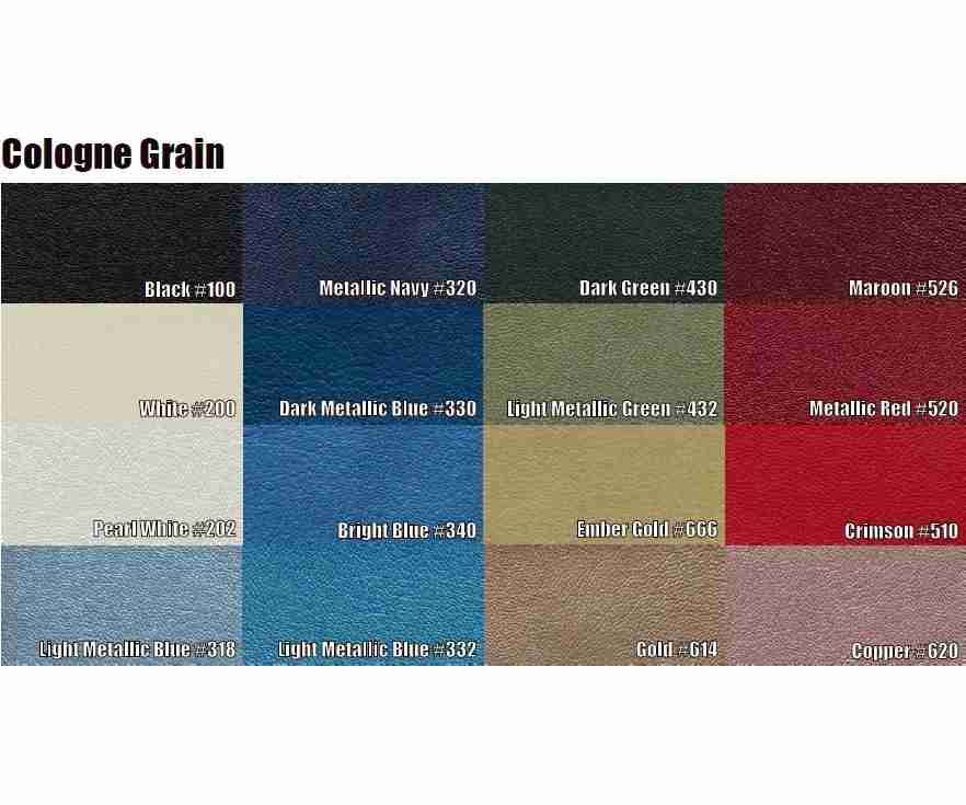 67-68 A-Body, 66-68 B-Body 2 & 4 Door Cologne Grain Sunvisors, Pair-Repro