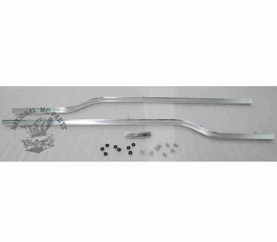 1967-69 Dart Front Hood Moulding, 3Pc. Set-Repro