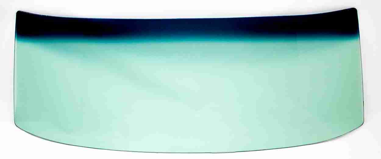 1967-76 A Body Hardtop & Convertible "Tinted" Windshield, (See Details for Fitment)-Repro