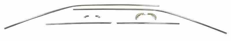 1968-70 Dodge B-Body 8Pc. Drip Rail Moulding Set