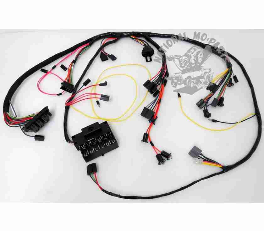 1968 B-Body Rallye Dash Under-Dash Harness-Repro