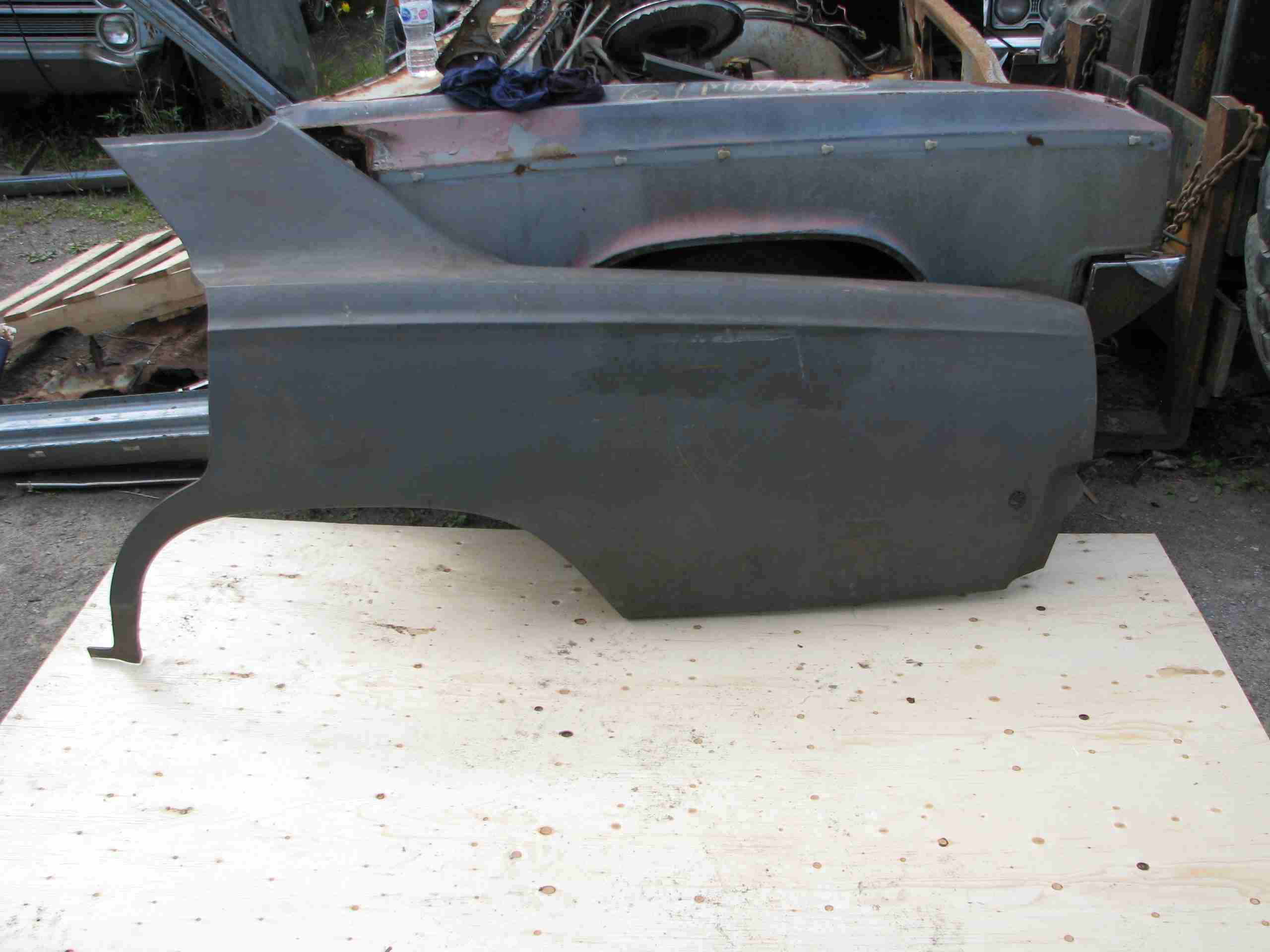 1968 PLYMOUTH 4DR LH QUARTER PANEL