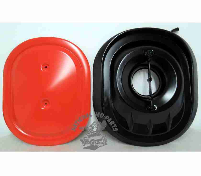 1969 B-Body 440-4V Oval Air Cleaner Lid & Base with Fresh Air Hood-Repro