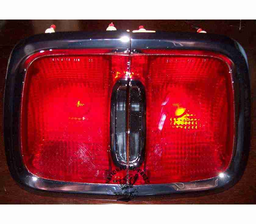 1969 Barracuda Tail Lamp Assemblys, Pair-Repro