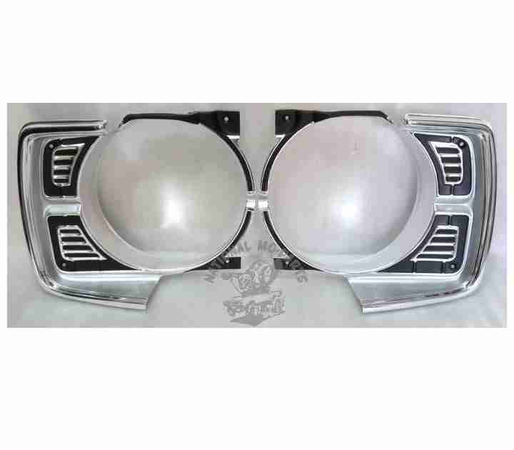 1969 Dart Headlight Bezels, Pair-Repro