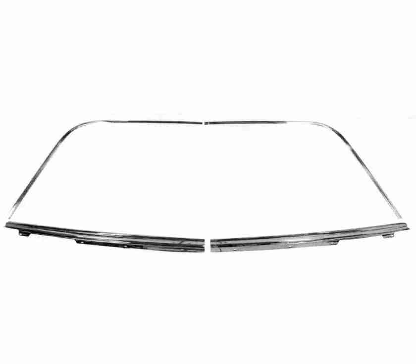 1970-76 Duster, 71-72 Demon & 73-76 Dart Sport 4Pc Rear Window Moulding Set