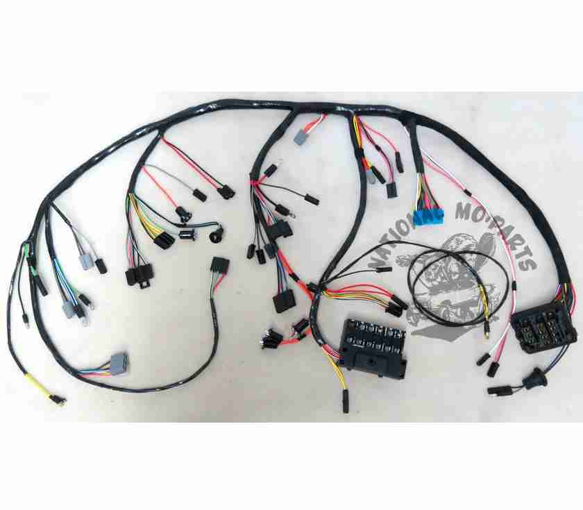 1970 B-Body Rallye Dash Under-Dash Harness-Repro
