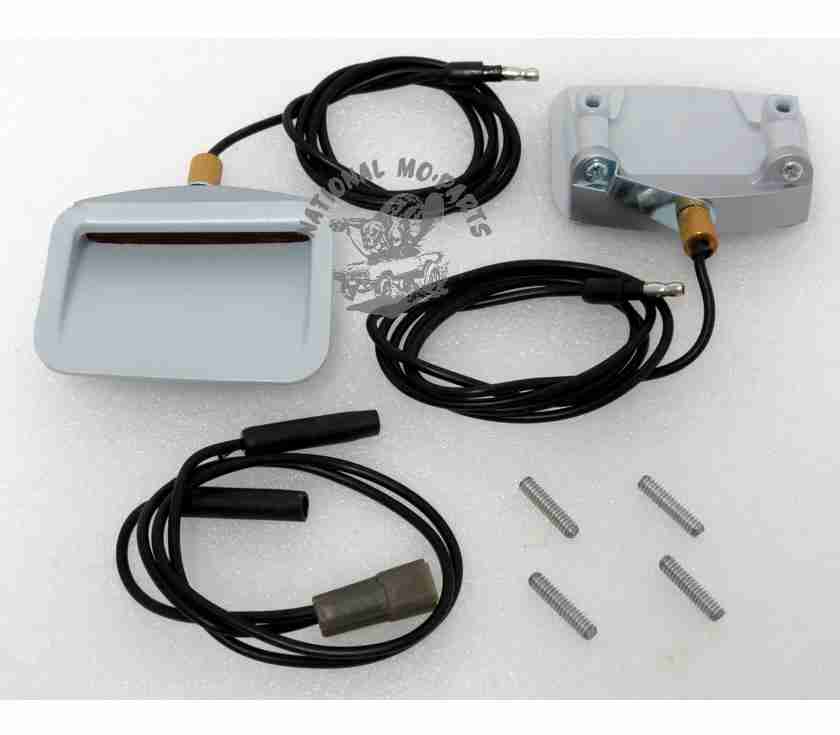 1970 Charger Hood Mounted Turn Signal Indicators, Pair-Repro