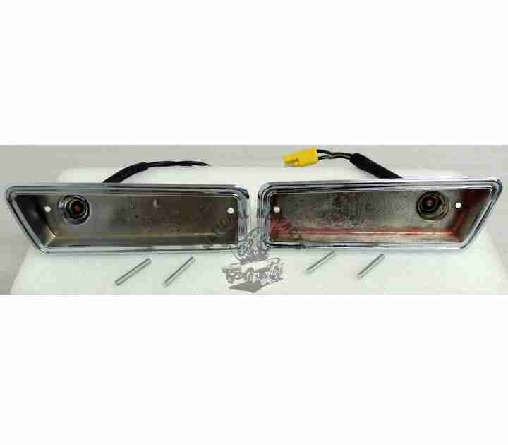 1970 Coronet & Superbird Front Side Marker Light Housings, Pair-Repro