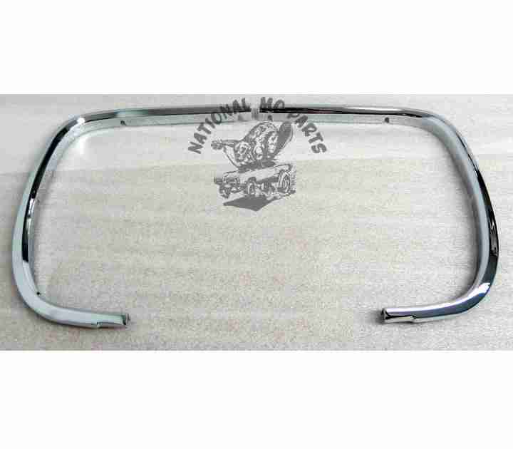 1970 Plymouth B-Body Fender Front Edge Outline Mouldings, Pair-Repro