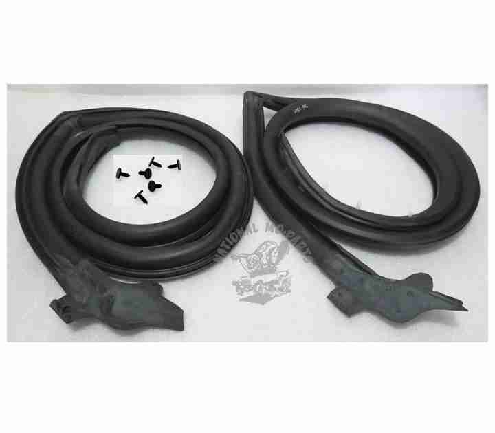 1973-74 Charger "SE" Roof Rail Weatherstrips, Pair-Repro