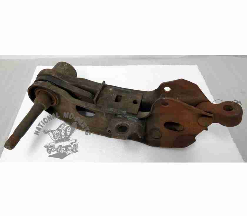 1973-76 A-Body Left Hand Lower Control Arm with Sway Bar Bracket-NOS