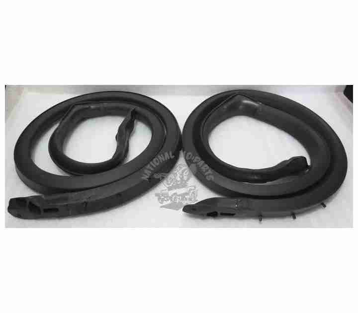 1975-79 B Body 2 Dr Cordoba,Charger SE & Opera Window Cars Roof Rail Weatherstrips, Pair-Repro