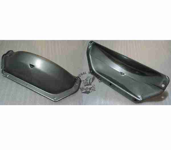 B.B. & Hemi 11" Bellhousing Lower Inspection/Dust Pan/Cover, Steel-Repro