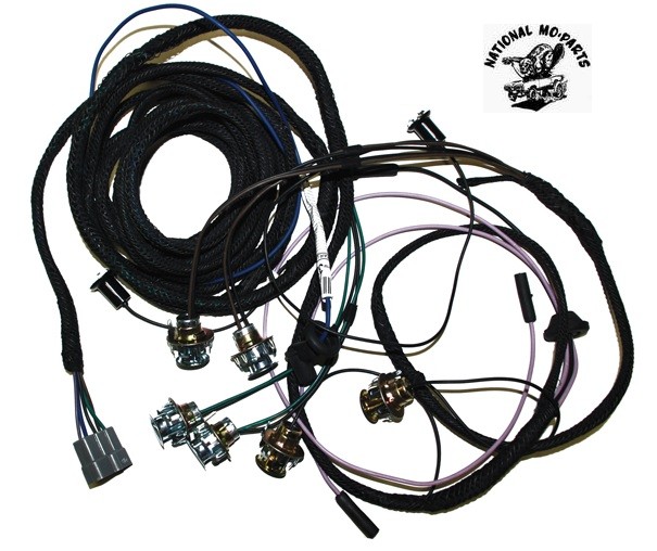 1970 Dodge B Body Convertible Taillight Harness