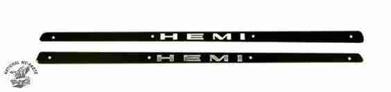 1968 Road Runner/GTX "HEMI" Hood Nameplate.