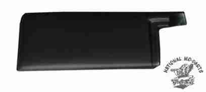 1968-9 Charger Left Lower Dash Pad - Black.