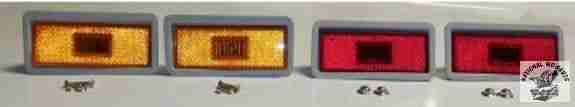 1970 Plymouth B Body Marker Light Set - Front And Rear