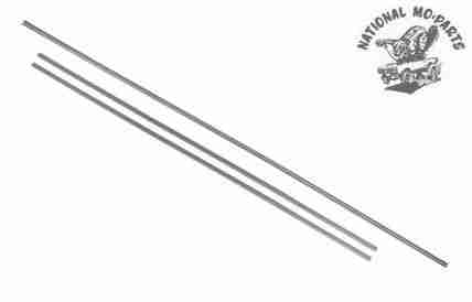 1967 Barracuda Notchback Rear Glass Locking Strip