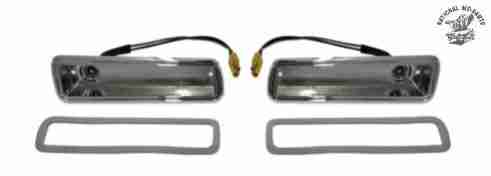 1970-1 Dart And 71 Demon Front Side Marker Bezels