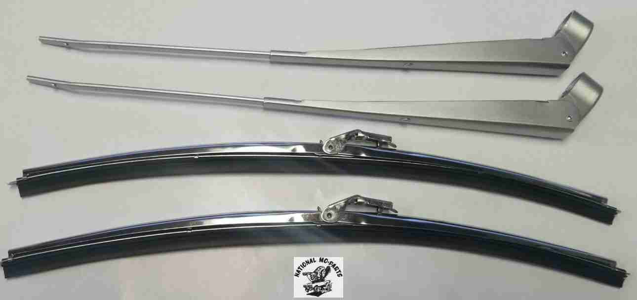 1967-76 Windshield Wiper Arms And Blades